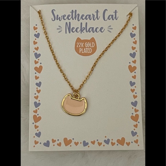 Meow 😻 Trifecta of Cat Lady Items Necklace, Ring and Small Pink Bag - Picture 2 of 11